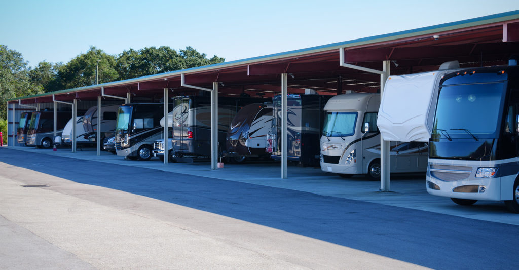 Image of an RV port