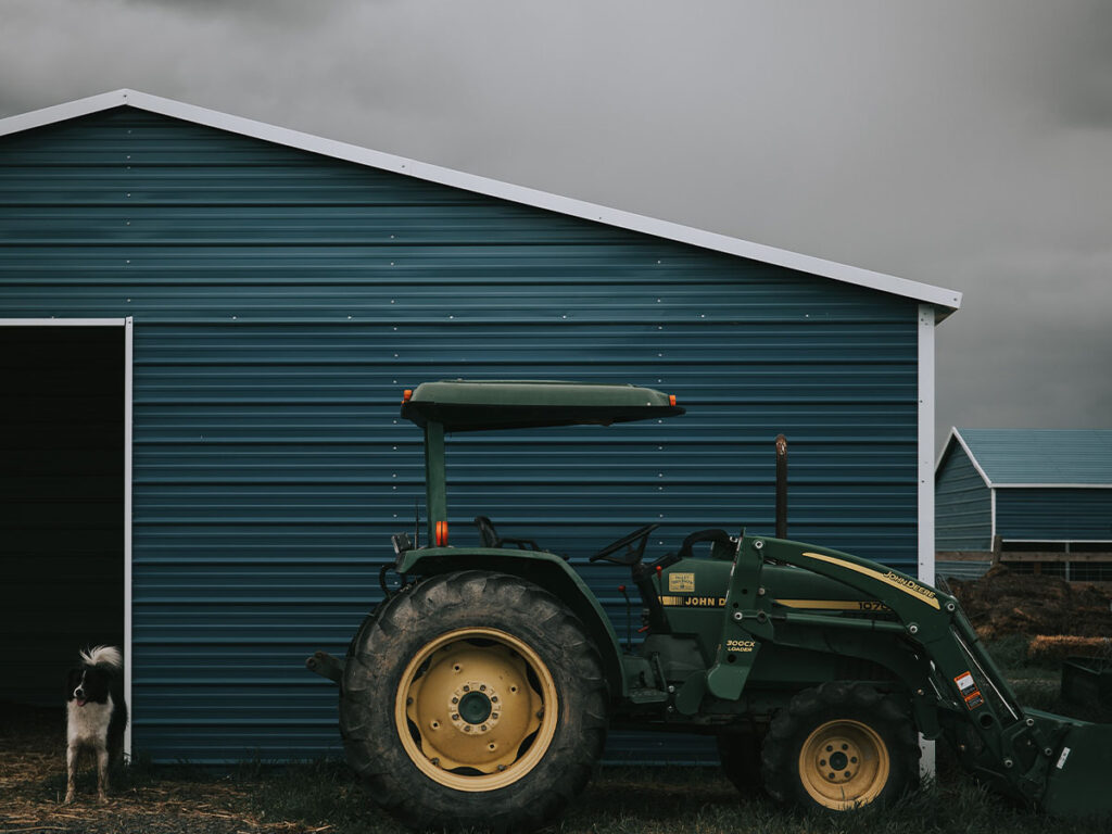 outdoor shed