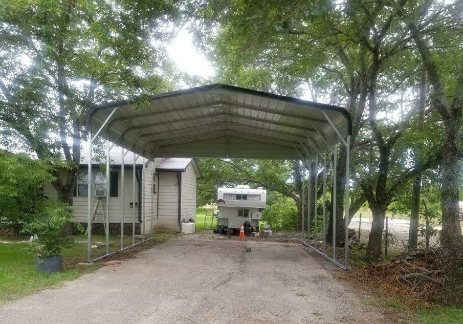 22 wide carport